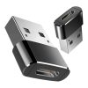 USB Type-C (USB-C) - USB 2.0 OTG USB átalakító adapter fekete- 3 kép
