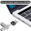 USB Type-C (USB-C) - USB 2.0 OTG USB átalakító adapter fekete- 5 kép
