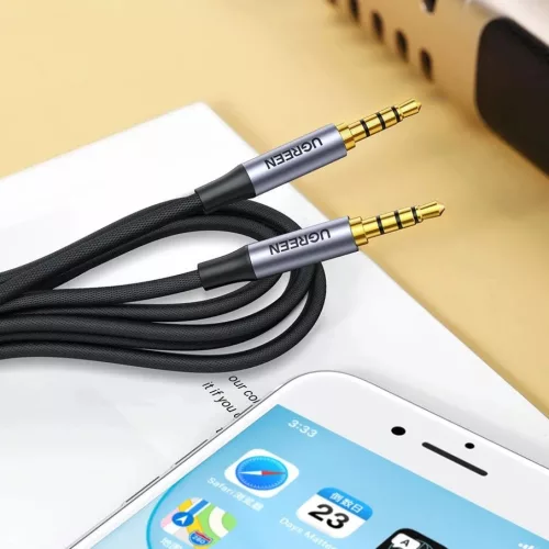 Ugreen AV183 20785 kábel 3.5mm mini jack / 3.5mm mini jack 3m - szür-6957303827855 7 kép
