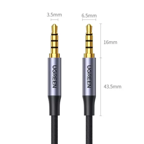 Ugreen AV183 20785 kábel 3.5mm mini jack / 3.5mm mini jack 3m - szür-6957303827855 9 kép