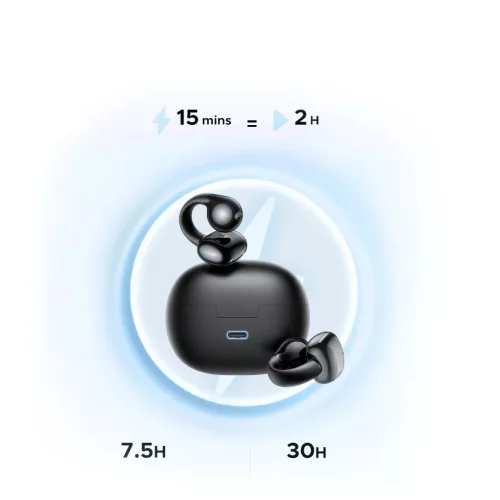 Ugreen HiTune S3 WS209 TWS Vezeték nélküli Fülhallgató - Fekete-6941876247851 6 kép